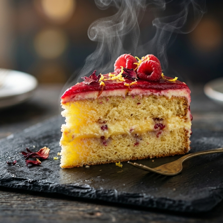 SLICED CAKE