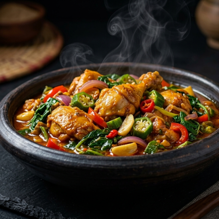 SAUCED PEPPER CHICKEN